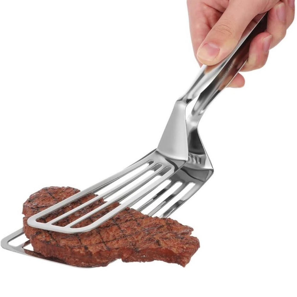 Stainless Steel Spatula Tongs